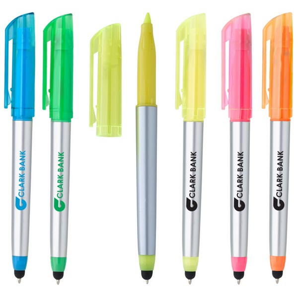 SH324 Trilogy Highlighter Stylus Pen With Custo...